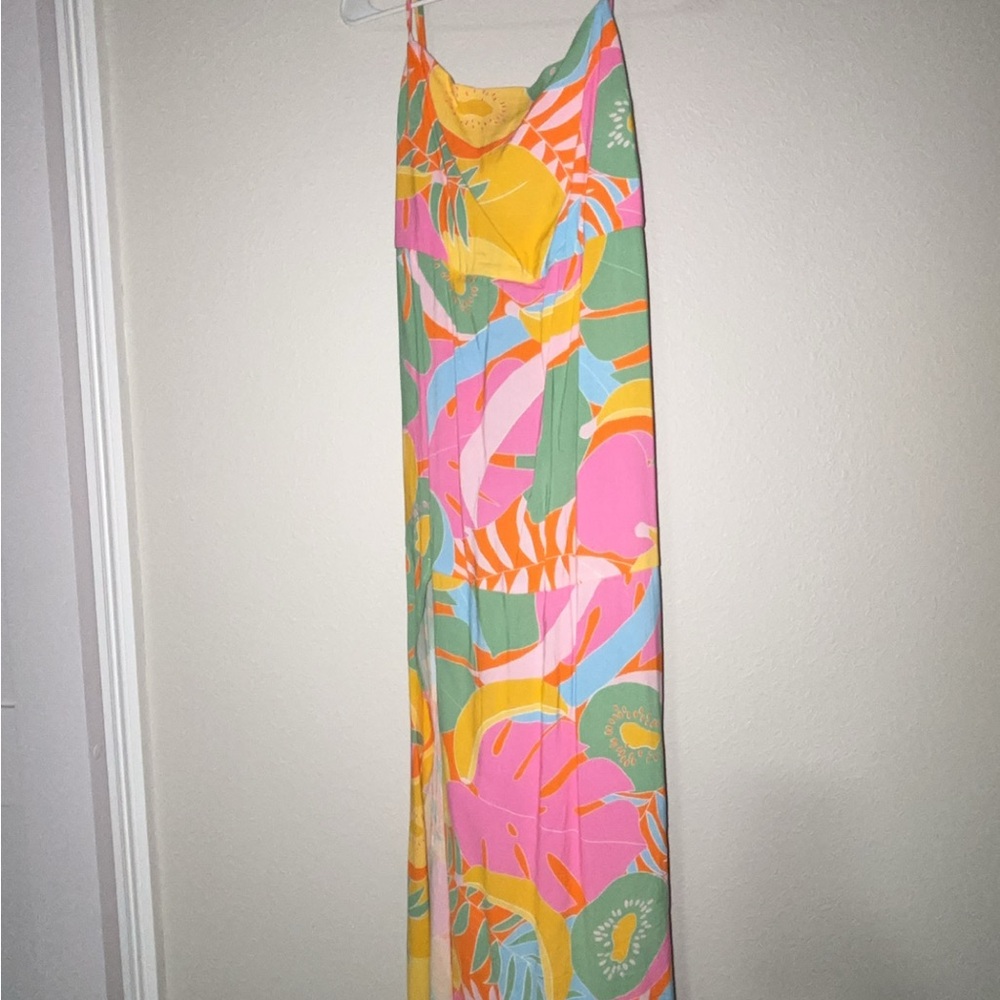 Show me your mumu Tropical Maxi Dress